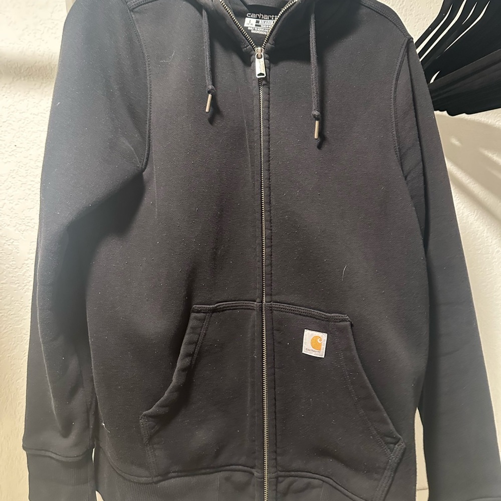Carhartt Black Full-Zip Hoodie
